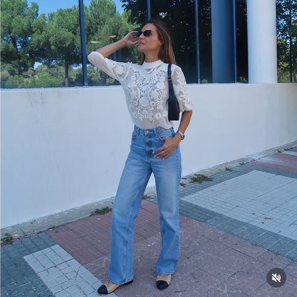 ZARA Embroidered Top ZW Collection - Picture 8 of 11